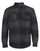 Men's Quilted Flannel Shirt Jacket