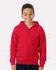 Youth Heavy Blend™ Full-Zip Hooded Sweatshirt