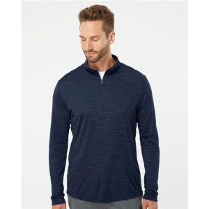 Men's Lightweight Mélange Quarter-Zip Pullover