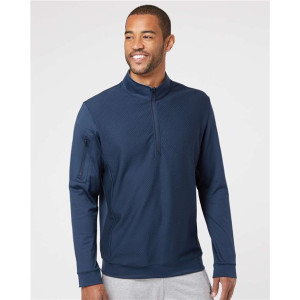 Men's Textured Quarter-Zip Pullover