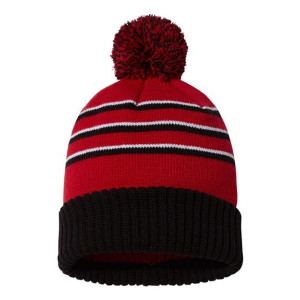 Pom Cuffed Beanie