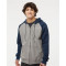 Fleece Raglan Hooded Full-Zip Sweatshirt