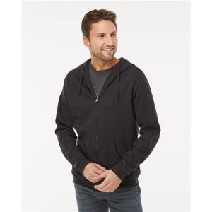 Unisex Zipper Fleece Hoodie