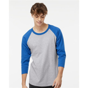 Raglan Three-Quarter Sleeve Baseball T-Shirt