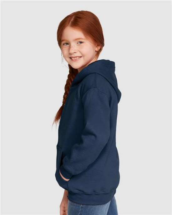 Youth Heavy Blend™ Full-Zip Hooded Sweatshirt