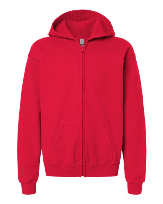 Youth Heavy Blend™ Full-Zip Hooded Sweatshirt
