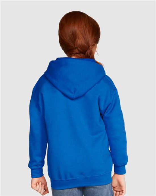 Youth Heavy Blend™ Full-Zip Hooded Sweatshirt