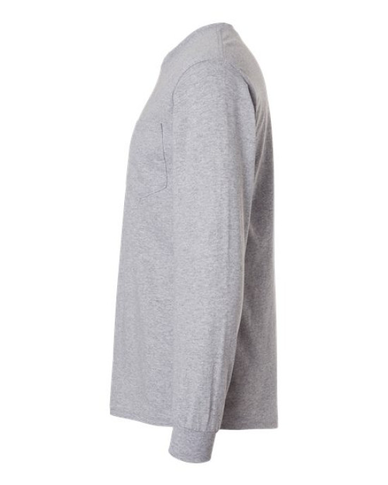 Unisex Ultra Cotton® Long Sleeve Pocket T-Shirt