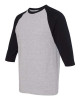 Unisex Heavy Cotton™ Raglan Three-Quarter Sleeve T-Shirt