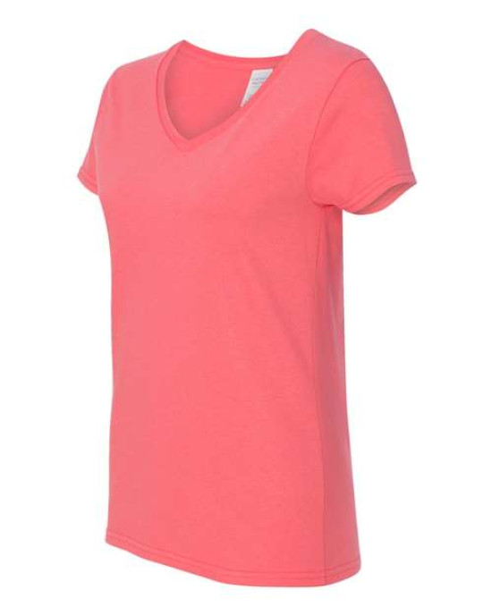 Women's Heavy Cotton™ V-Neck T-Shirt