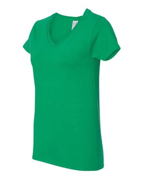 Women's Heavy Cotton™ V-Neck T-Shirt