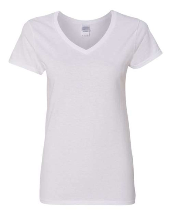 Women's Heavy Cotton™ V-Neck T-Shirt