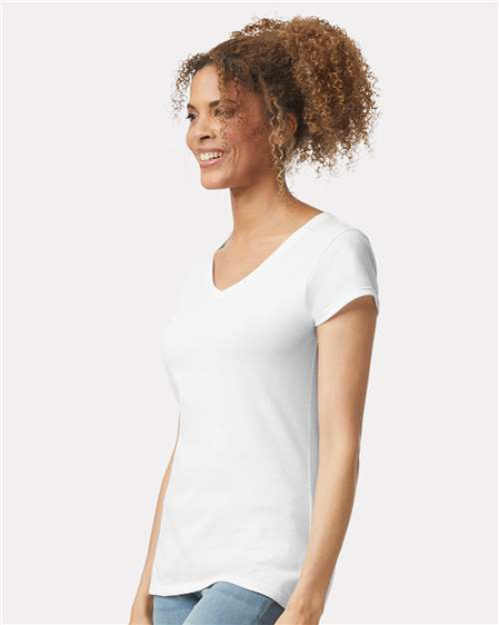 Women's Softstyle® V-Neck T-Shirt