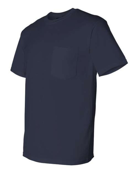 Unisex DryBlend® Pocket T-Shirt