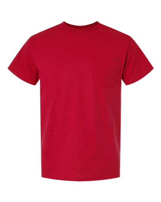 Unisex DryBlend® Pocket T-Shirt