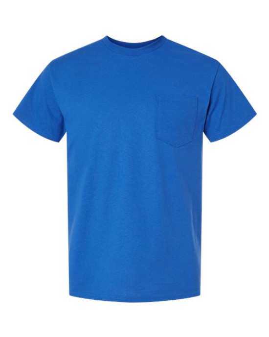 Unisex DryBlend® Pocket T-Shirt