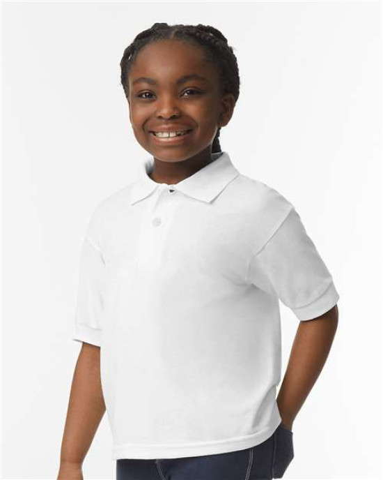 Youth DryBlend® Jersey Polo