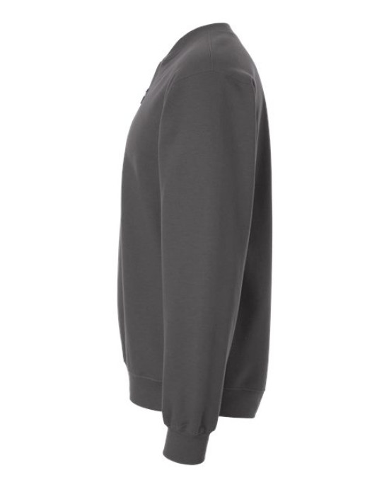 Unisex Softstyle® Midweight 1/4 Zip Sweatshirt