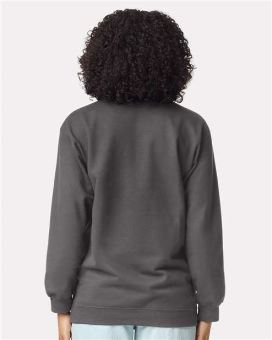 Unisex Softstyle® Midweight 1/4 Zip Sweatshirt