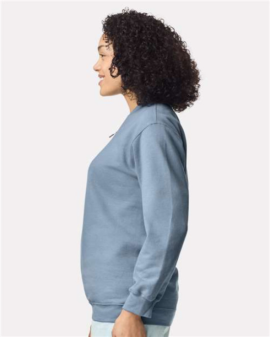 Unisex Softstyle® Midweight 1/4 Zip Sweatshirt