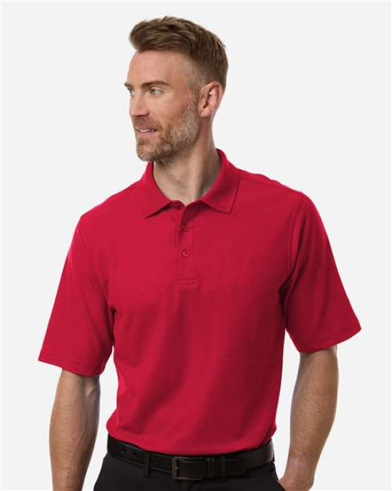 Men's Tall Maverick CVC Pique Polo