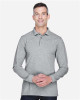 Men's Easy Blend™ Long Sleeve Polo