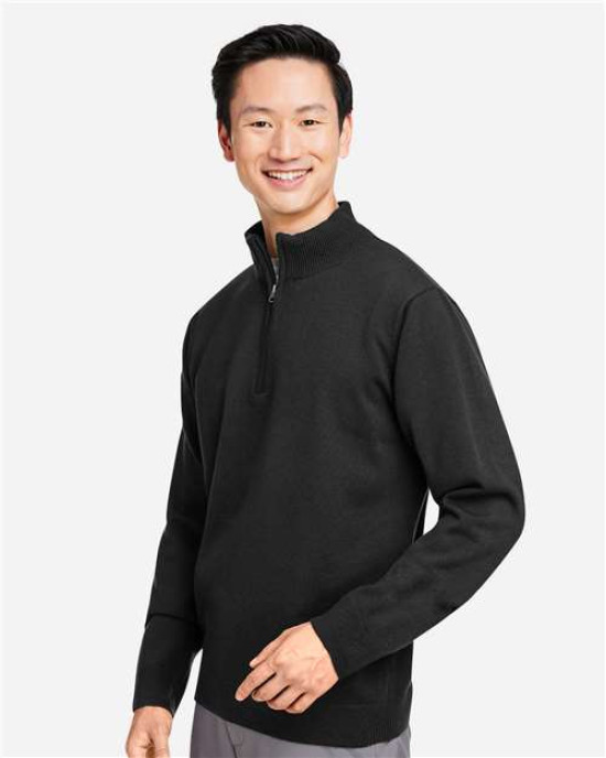 Unisex Pilbloc™ Quarter-Zip Pullover Sweater