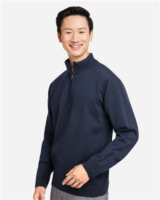 Unisex Pilbloc™ Quarter-Zip Pullover Sweater