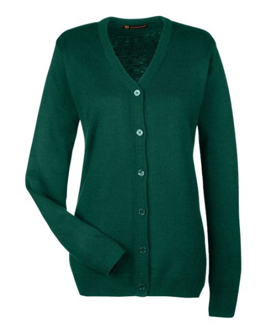 Women's Pilbloc V-Neck Button Cardigan Sweater