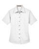 Women's Easy Blend™ Short Sleeve Twill Dress Shirt with Stain-Release