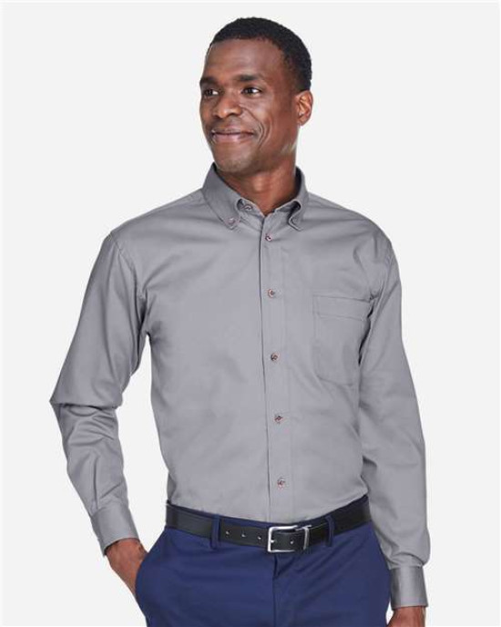 Men's Tall Easy Blend™ Twill Dress Shirt