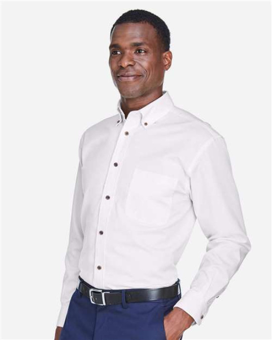 Men's Tall Easy Blend™ Twill Dress Shirt