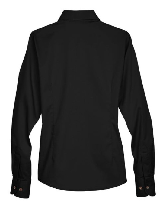 Women's Easy Blend™ Long Sleeve Twill Dress Shirt with Stain-Release