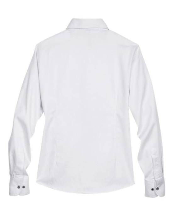Women's Easy Blend™ Long Sleeve Twill Dress Shirt with Stain-Release