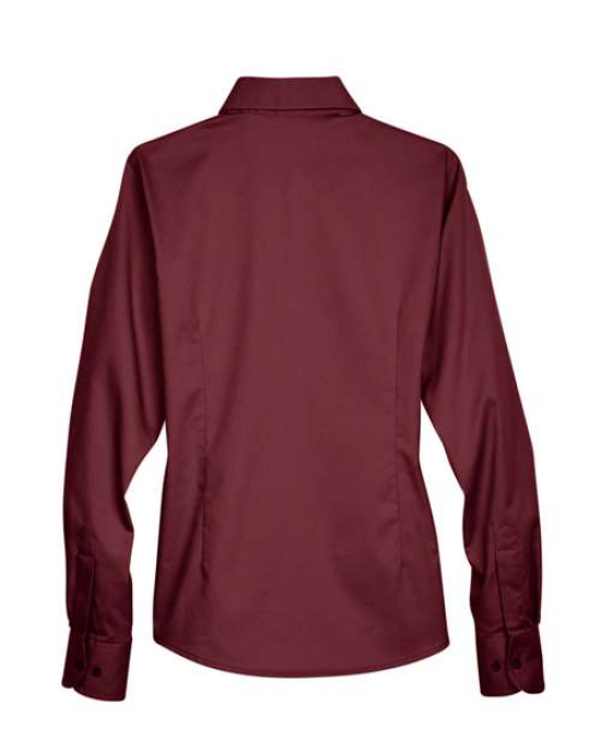 Women's Easy Blend™ Long Sleeve Twill Dress Shirt with Stain-Release