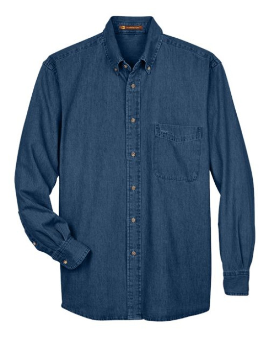 Men's Tall Denim Shirt