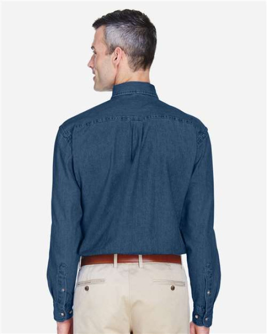 Men's Tall Denim Shirt