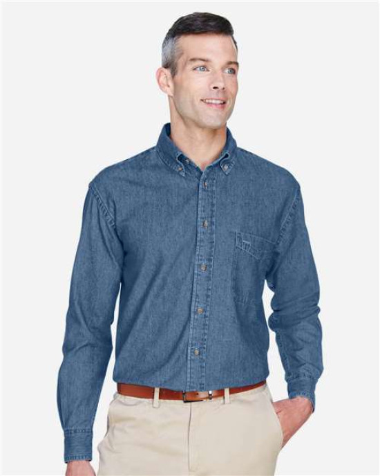 Men's Tall Denim Shirt