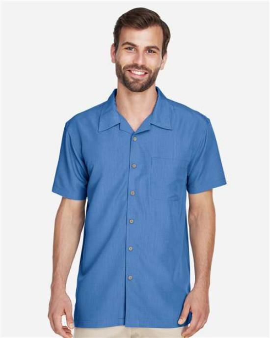 Men's Barbados Textured Camp Shirt