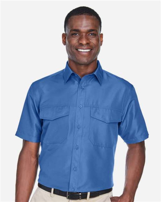 Men's Key West Short Sleeve Performance Staff Shirt