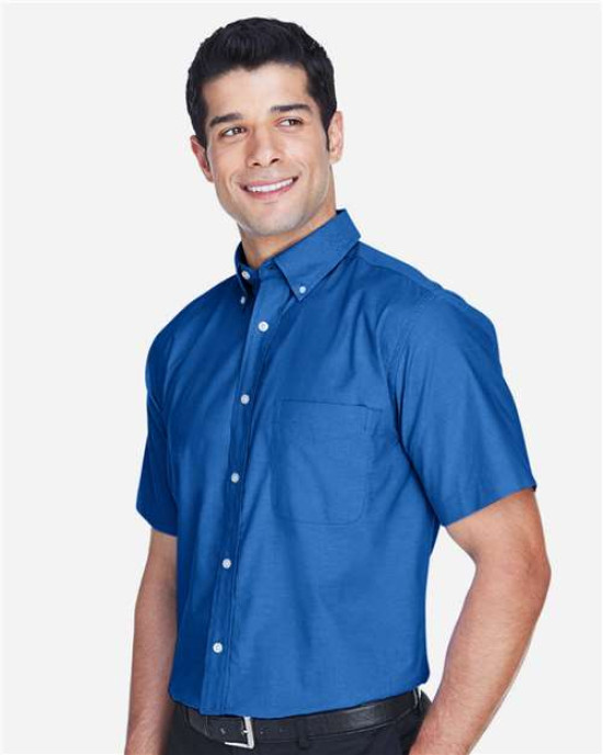 Men's Oxford Short Sleeve with Stain-Release