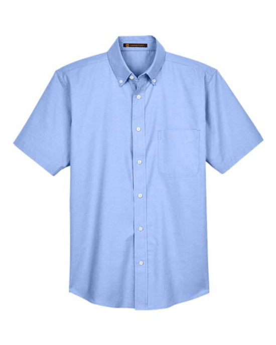Men's Oxford Short Sleeve with Stain-Release