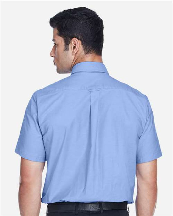Men's Oxford Short Sleeve with Stain-Release