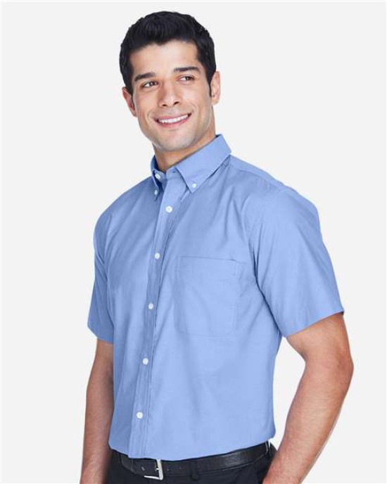 Men's Oxford Short Sleeve with Stain-Release