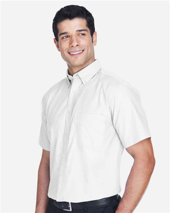 Men's Oxford Short Sleeve with Stain-Release