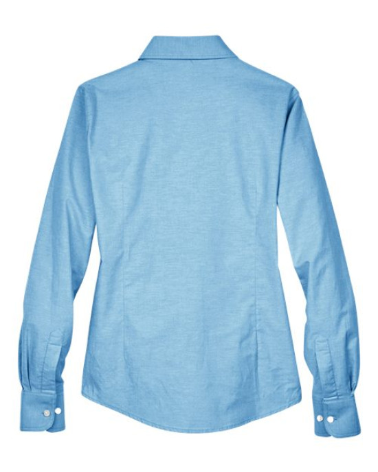 Women's Long Sleeve Oxford Dress Shirt