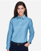 Women's Long Sleeve Oxford Dress Shirt