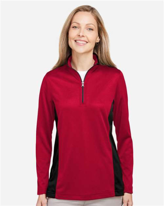 Women's Flash Snag Protection Plus IL Colorblock Quarter-Zip Pullover