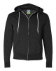 Unisex Lightweight Full-Zip Hooded Sweatshirt