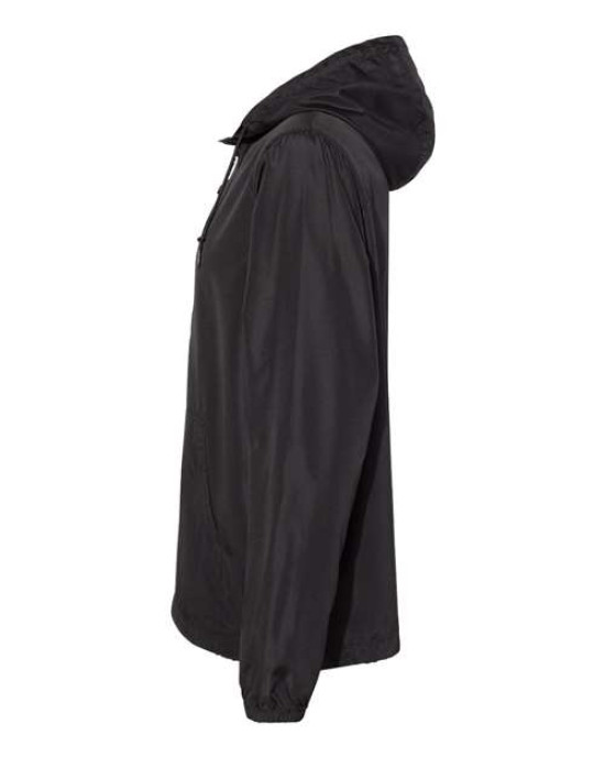 Unisex Lightweight Quarter-Zip Windbreaker Pullover Jacket